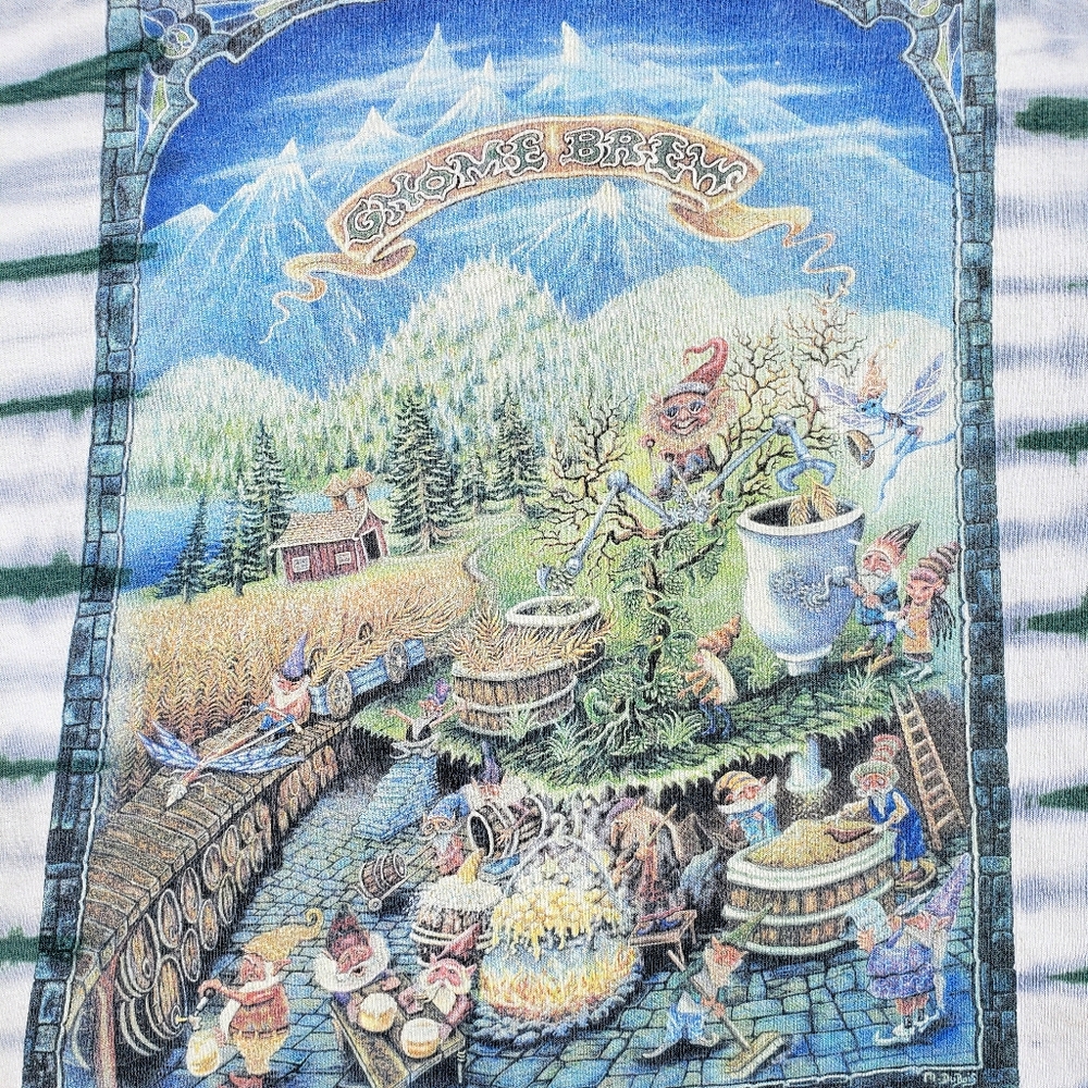 Vintage Gnome Brew M Dubois T-shirt